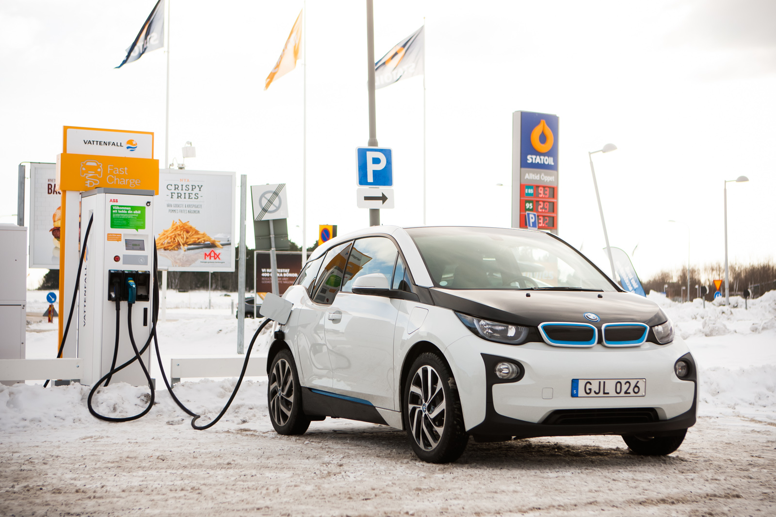 Bmw i3 talvella